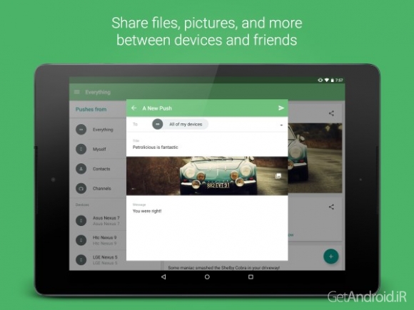 دانلود برنامه Pushbullet اندروید