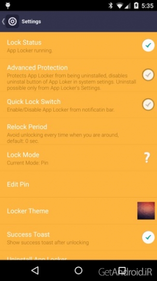 دانلود App Lock Pal Premium 1.4.1.11+ برنامه قفل کردن برنامه ها اندروید