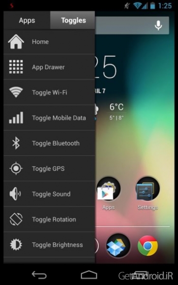 دانلود Sidebar Pro 4.4.0 برنامه مدیریت چند وظیفه ای اندروید