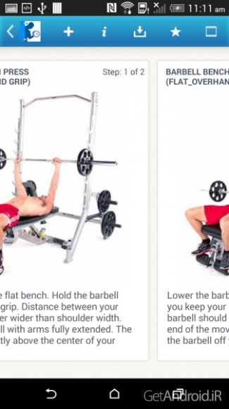 دانلود Fitness Buddy : 1700 Exercises 3.10 – برنامه تناسب اندام اندروید