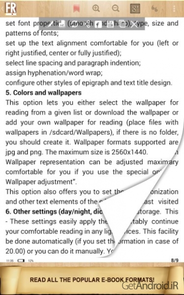 دانلود برنامه FullReader اندروید