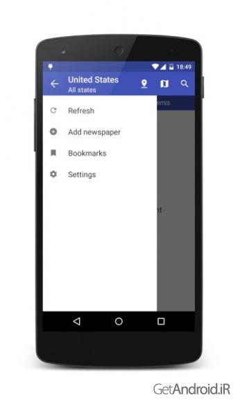 دانلود US Newspapers PRO 3.2.5 برنامه خواندن روزنامه های جهان اندروید