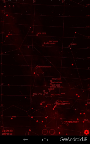 دانلود برنامه Stellarium Mobile Sky Map اندروید