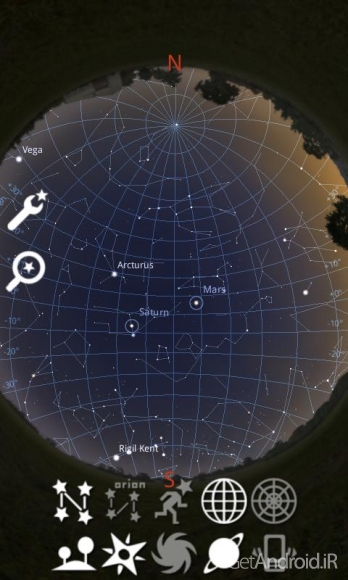 دانلود برنامه Stellarium Mobile Sky Map اندروید