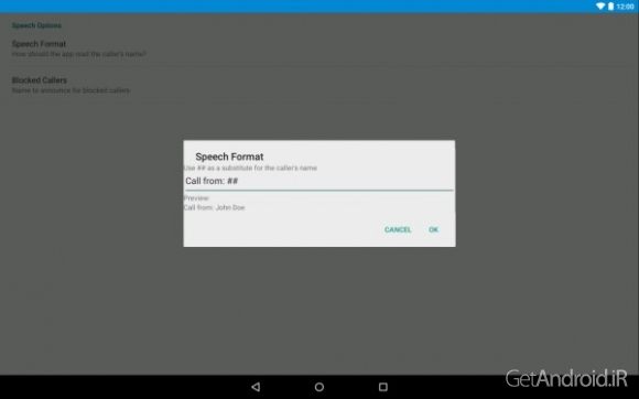دانلود Voice Caller ID – Ad Free 3.15 – گفتن نام مخاطبین هنگام تماس اندروید
