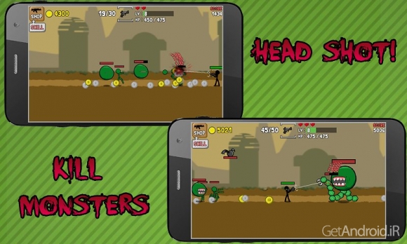 دانلود Stickman And Gun v2.1.4 - بازی آدمک و اسلحه برای اندروید + نسخه مود