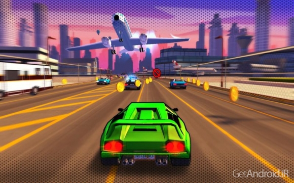 دانلود Adrenaline Rush - Miami Drive v1.5 - بازی هجوم آدرنالین - رانندگی در میامی برای اندروید + دیتا