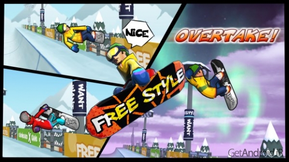 دانلود Let’s Snowboard v2.1.2 بازی بیایید اسکی برای اندروید