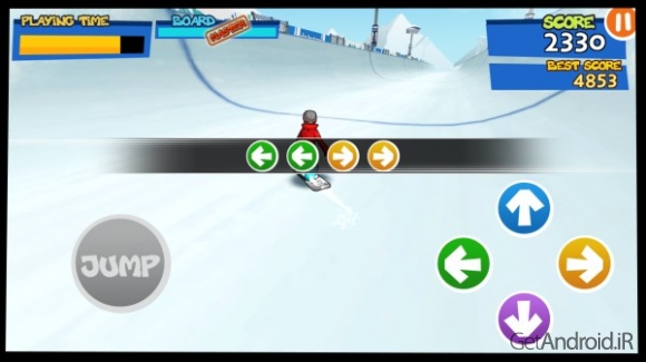 دانلود Let’s Snowboard v2.1.2 بازی بیایید اسکی برای اندروید