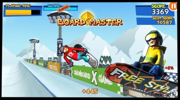 دانلود Let’s Snowboard v2.1.2 بازی بیایید اسکی برای اندروید