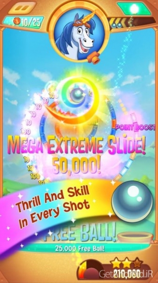 دانلود بازی Peggle Blast اندروید