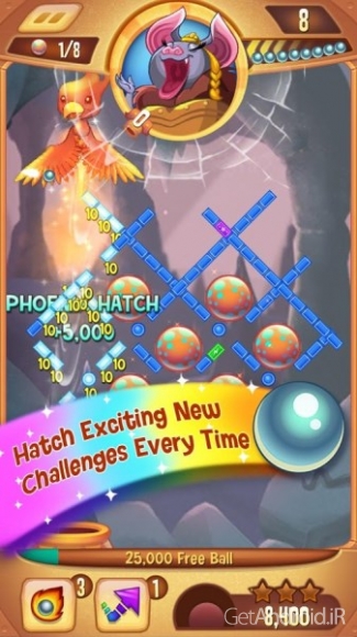 دانلود بازی Peggle Blast اندروید