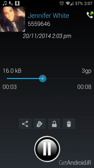 دانلود Digital Call Recorder Pro 2.55 برنامه ضبط تماس دیجیتال اندروید