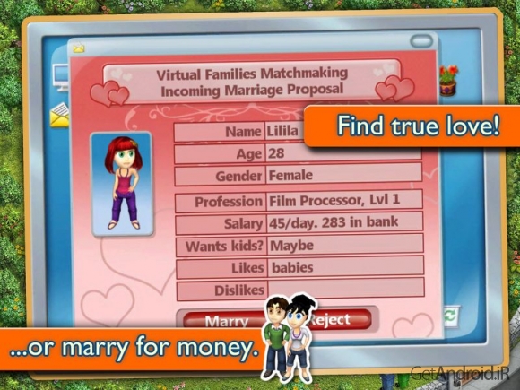 دانلود بازی Virtual Families 2 اندروید