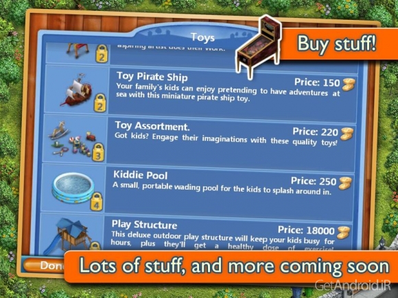 دانلود بازی Virtual Families 2 اندروید