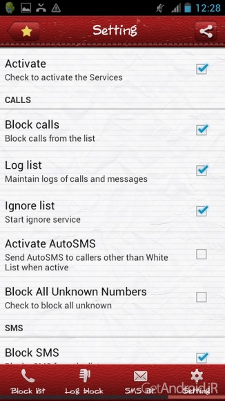 دانلود Black List Ultimate Pro v1.0 - برنامه ایجاد بلک لیست در اندروید