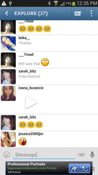 دانلود Instachat -Instagram Messenger 1.7.3 - برنامه اینستاچت مسنجر اینستاگرام اندروید