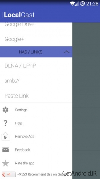 دانلود برنامه LocalCast for Chromecast DLNA اندروید