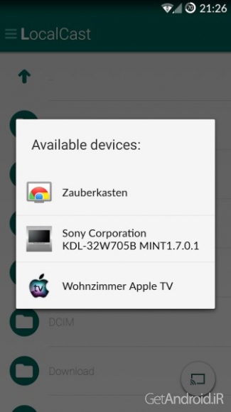 دانلود برنامه LocalCast for Chromecast DLNA اندروید