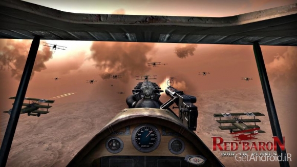 دانلود Red Baron: War of Planes v3.15 - بازی نبرد هواپیماها برای اندروید