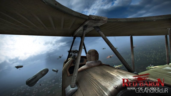 دانلود Red Baron: War of Planes v3.15 - بازی نبرد هواپیماها برای اندروید