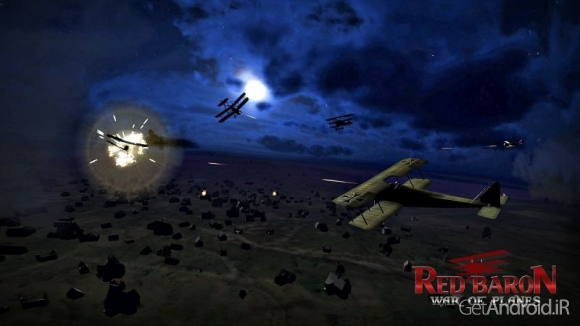 دانلود Red Baron: War of Planes v3.15 - بازی نبرد هواپیماها برای اندروید