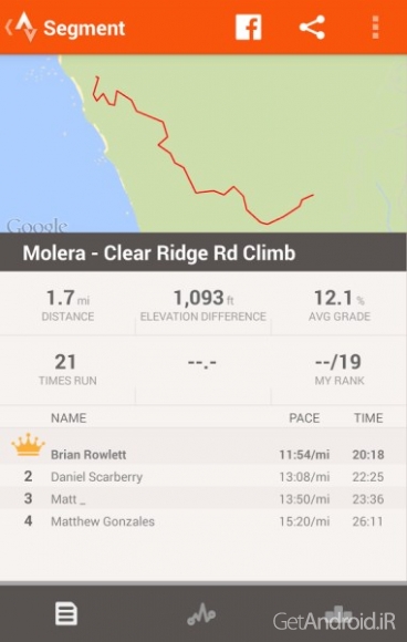 دانلود برنامه Strava اندروید