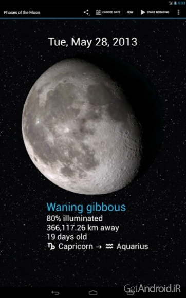 دانلود برنامه Phases of the Moon Pro اندروید