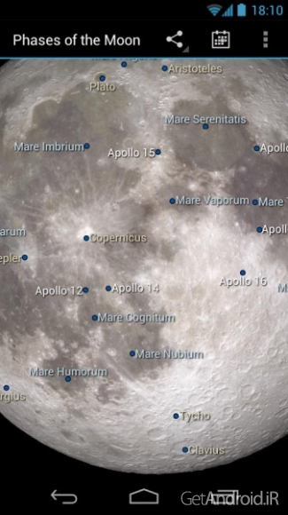 دانلود برنامه Phases of the Moon Pro اندروید