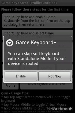 دانلود GameKeyboard + 6.1.1 برنامه کیبورد بازی برای اندروید