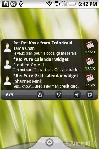 دانلود Pure messenger widget v2.8.4 - ویجت مسنجر اندروید
