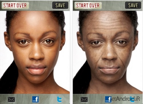 دانلود AgingBooth برنامه پیر کننده چهره برای اندروید