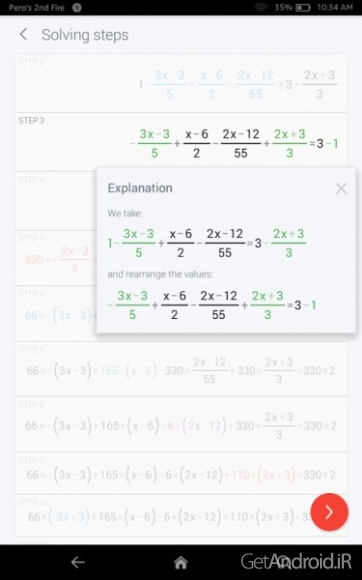 دانلود برنامه PhotoMath اندروید