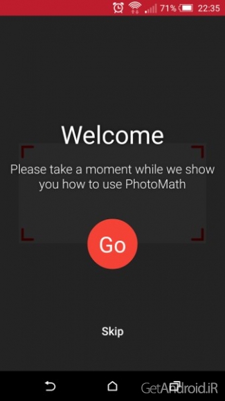 دانلود برنامه PhotoMath اندروید