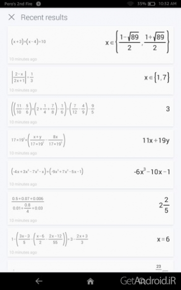 دانلود برنامه PhotoMath اندروید