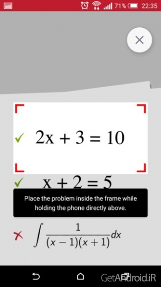 دانلود برنامه PhotoMath اندروید