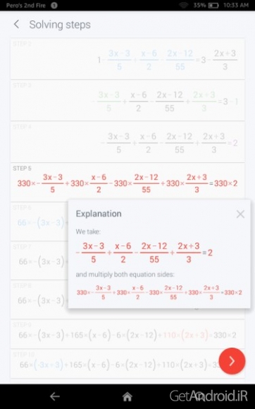 دانلود برنامه PhotoMath اندروید