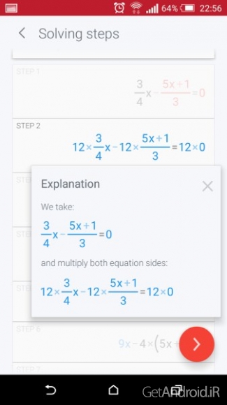 دانلود برنامه PhotoMath اندروید