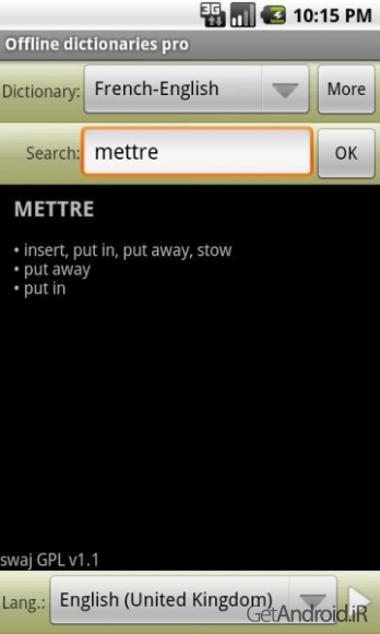 دانلود Offline dictionaries pro 3.4.5 دیکشنری آفلاین اندروید