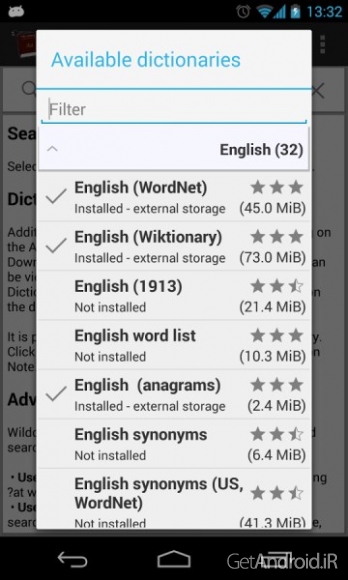 دانلود Offline dictionaries pro 3.4.5 دیکشنری آفلاین اندروید