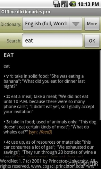 دانلود Offline dictionaries pro 3.4.5 دیکشنری آفلاین اندروید