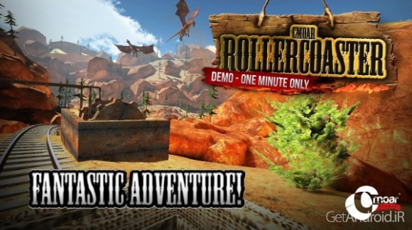 دانلود Cmoar Roller Coaster VR V1.1 بازی قطار سه بعدی برای اندروید