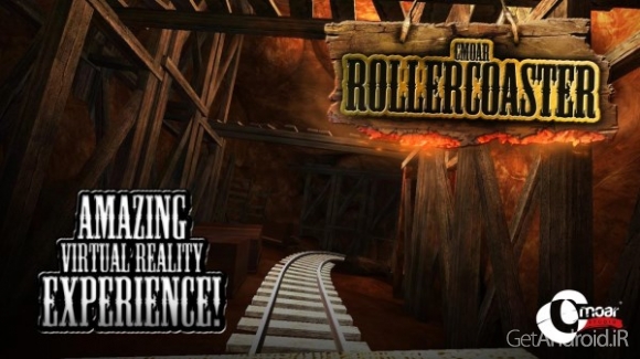 دانلود Cmoar Roller Coaster VR V1.1 بازی قطار سه بعدی برای اندروید