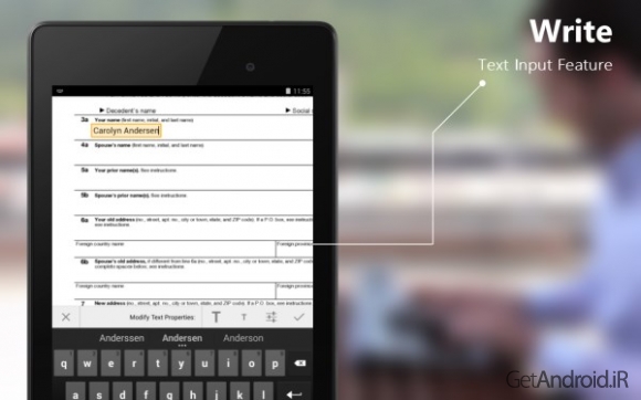 دانلود برنامه ScanWritr docs scanner PDF اندروید
