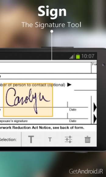دانلود برنامه ScanWritr docs scanner PDF اندروید