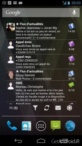 دانلود Pure messenger widget v2.8.4 - ویجت مسنجر اندروید
