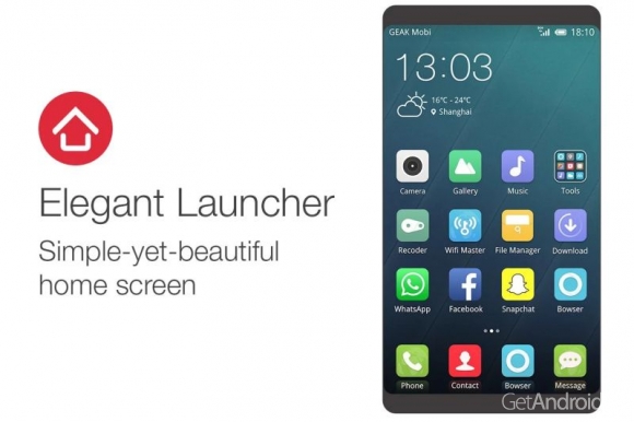 دانلود GEAK launcher,dial,message 4.0.16076  - لانچر جدید اندروید