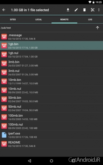 دانلود FTP Express Pro 3.2r2 برنامه مدیریت FTP،FTPS،FTPSE اندروید