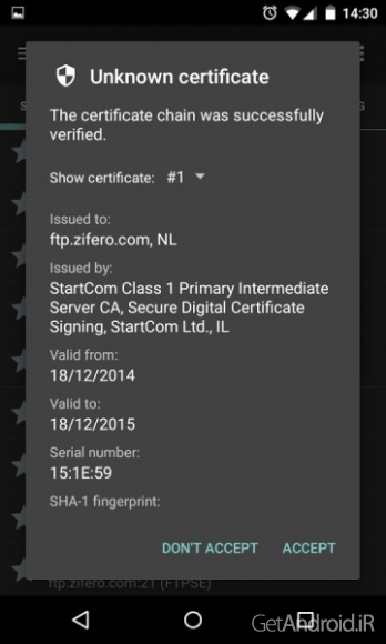 دانلود FTP Express Pro 3.2r2 برنامه مدیریت FTP،FTPS،FTPSE اندروید
