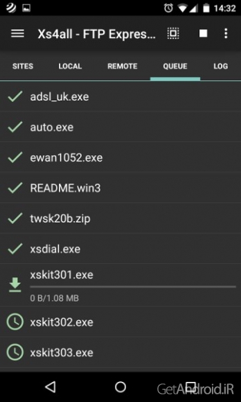 دانلود FTP Express Pro 3.2r2 برنامه مدیریت FTP،FTPS،FTPSE اندروید
